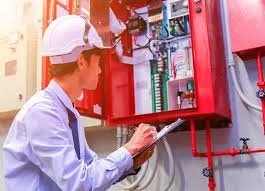 Inspeção e manutenção de extintores