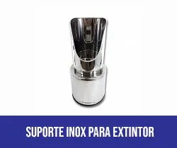 Suporte para extintor inox